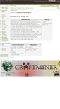Mobile Screenshot of craftminer.org